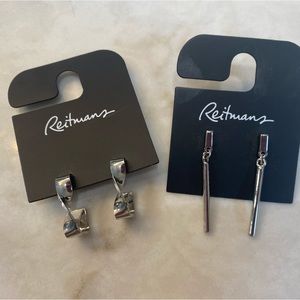 NWT 2 Pairs of Reitmans Earrings